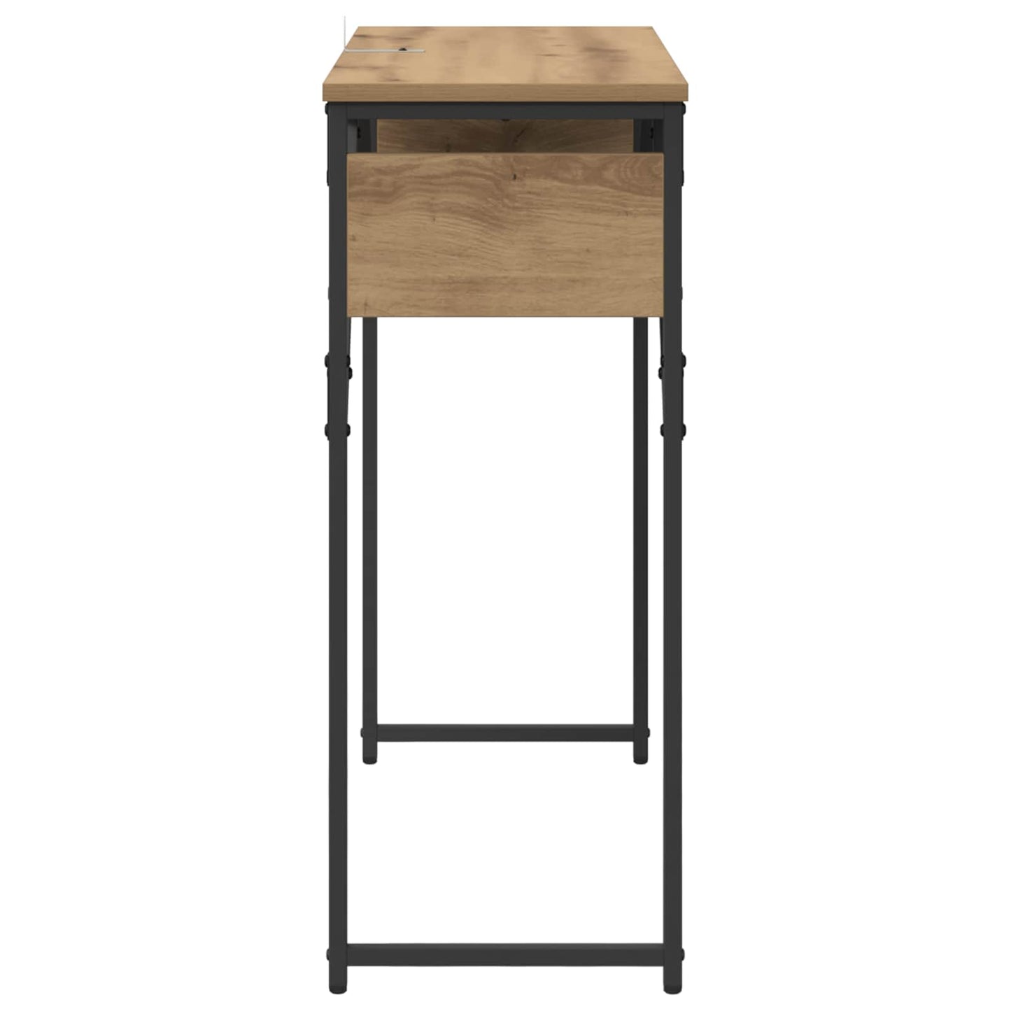 vidaXL ΤραπέζιΚονσόλας Artisan Oak Επεξεργασμένο Ξύλο 75x30x75εκ.
