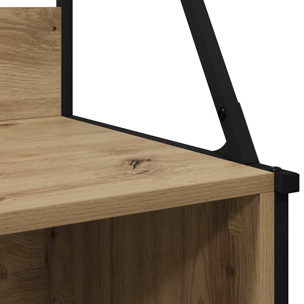 vidaXL Ράφι Ρούχων Artisan Oak 100 x 41 x 184 εκ Επεξεργασμένο ξύλο