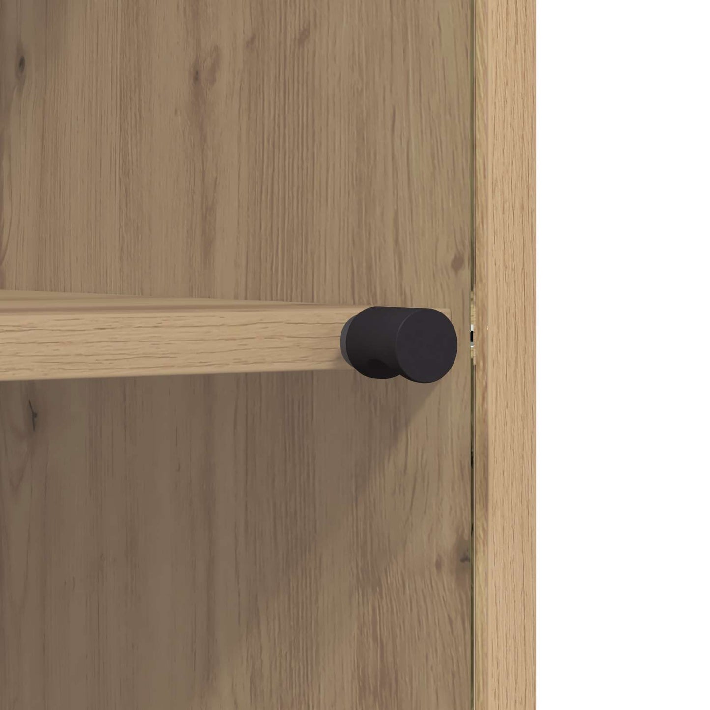 vidaXL Πλαϊνό γραφείο artisan δρυς 35 x 37 x 76 εκ Επεξεργασμένο ξύλο