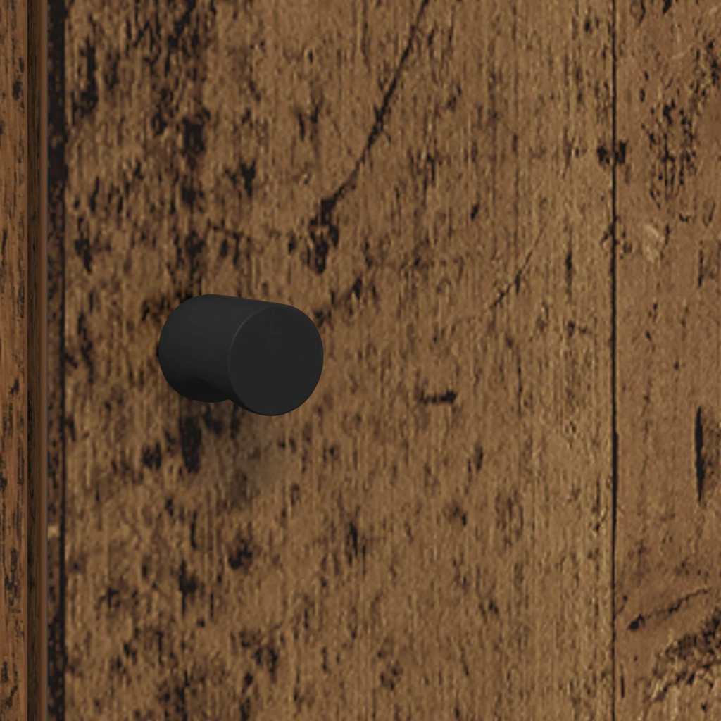 vidaXL Highboard Παλιό Ξύλο 35 x 37 x 142 εκ Επεξεργασμένο ξύλο