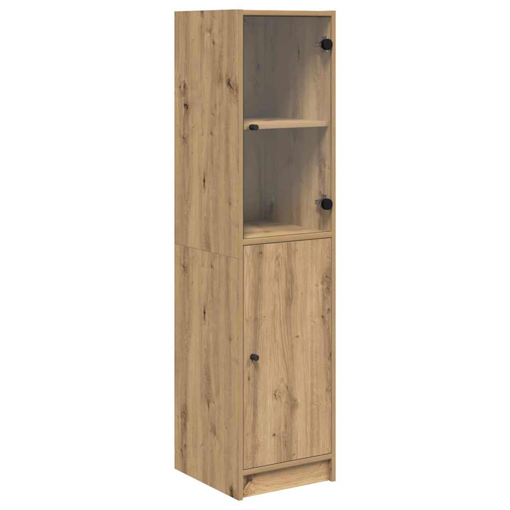 vidaXL Highboard Artisan Oak 35 x 37 x 142 εκ Επεξεργασμένο ξύλο
