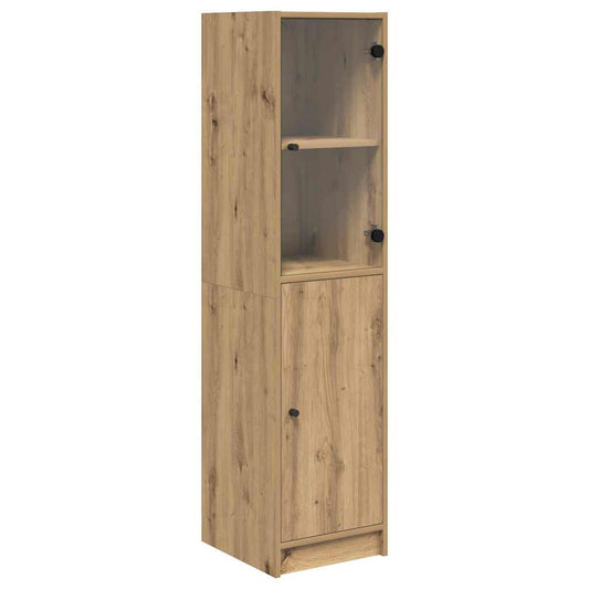 vidaXL Highboard Artisan Oak 35 x 37 x 142 εκ Επεξεργασμένο ξύλο