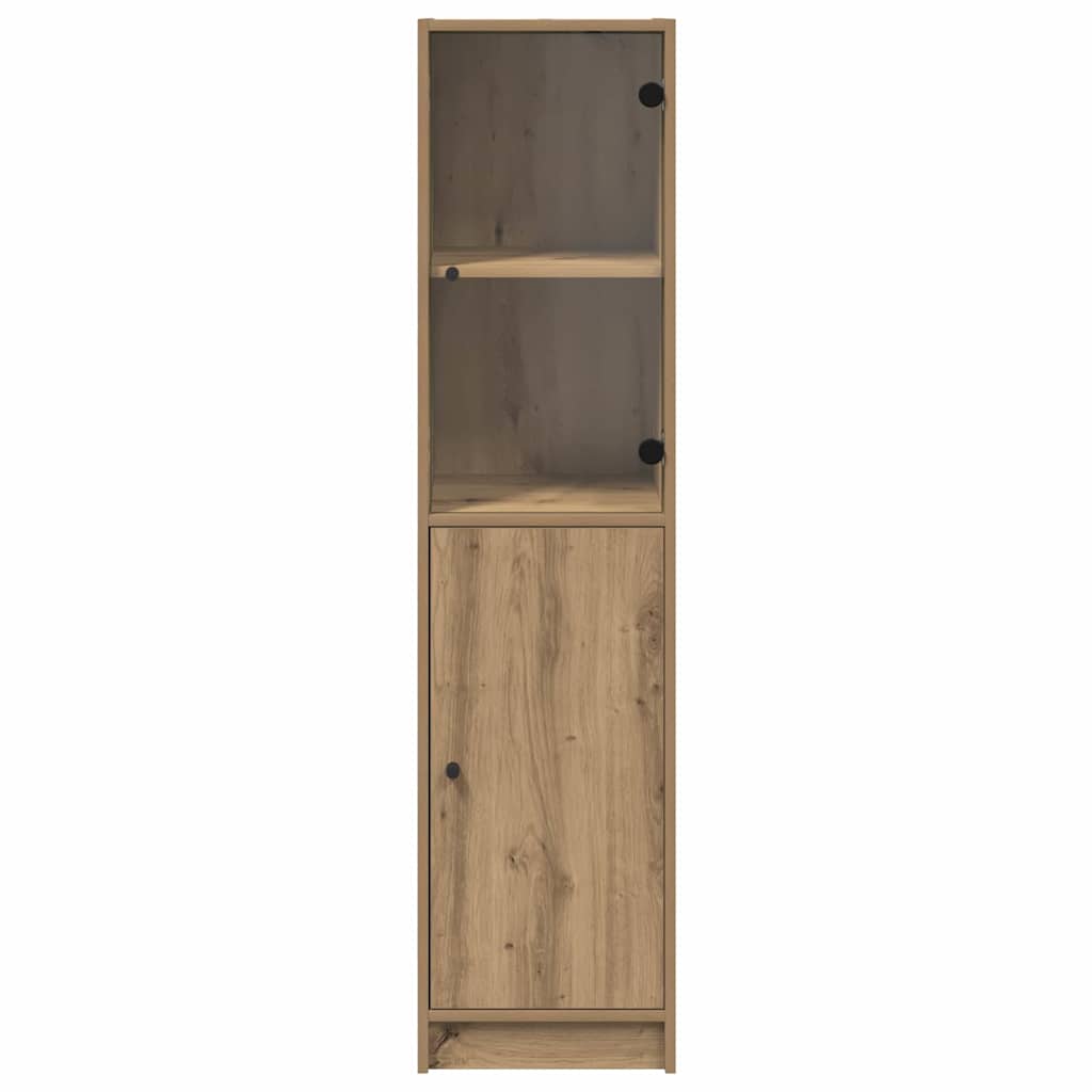 vidaXL Highboard Artisan Oak 35 x 37 x 142 εκ Επεξεργασμένο ξύλο