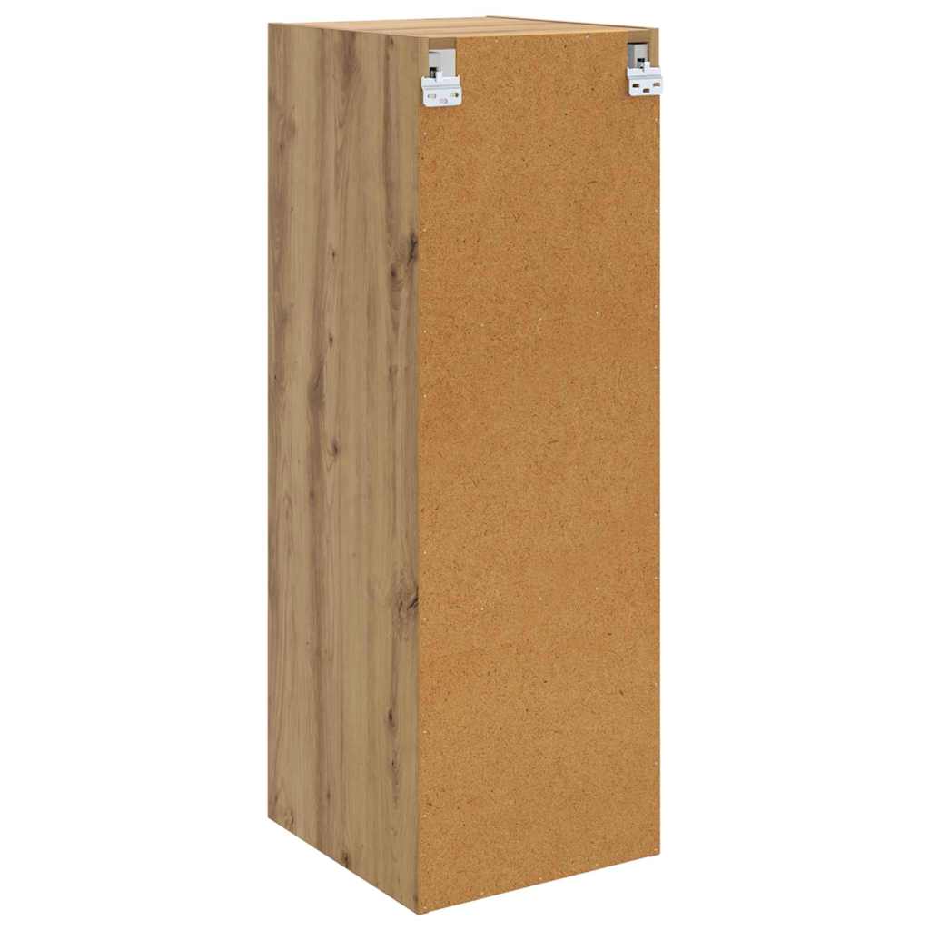 vidaXL Ντουλάπα Τοίχου 35 x 37 x 102 εκ. Επεξεργασμένο Ξύλο