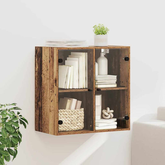 vidaXL Ντουλάπα Τοίχου 68 x 37 x 68,5 εκ Επεξεργασμένο Ξύλο Παλιό Ξύλο