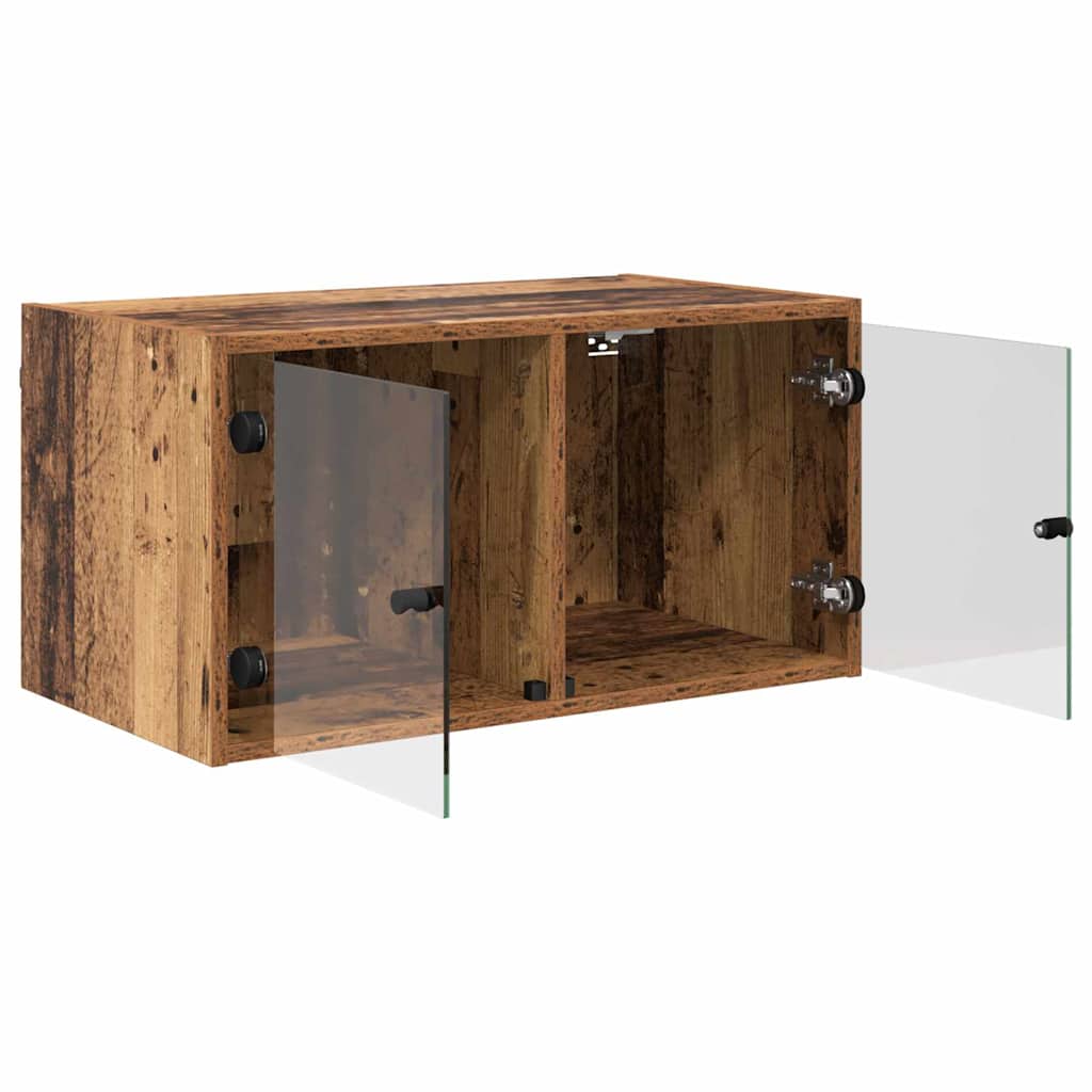 vidaXL Ντουλάπια Τοίχου 2 τμχ. 68 x 37 x 35 εκ Επεξεργασμένο Ξύλο