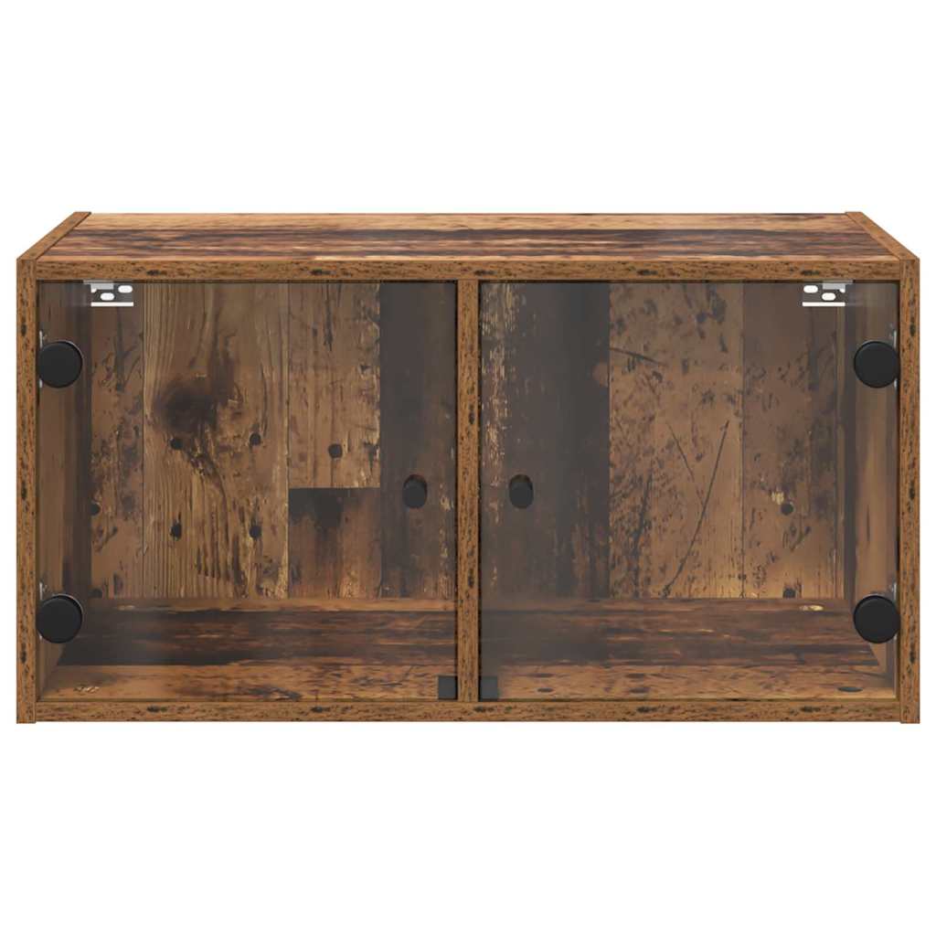 vidaXL Ντουλάπια Τοίχου 2 τμχ. 68 x 37 x 35 εκ Επεξεργασμένο Ξύλο