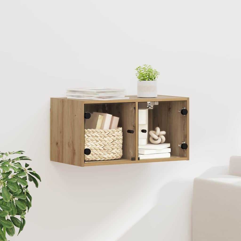 vidaXL Ντουλάπα Τοίχου 68 x 37 x 35 εκ Επεξεργασμένο Ξύλο Artisan Oak