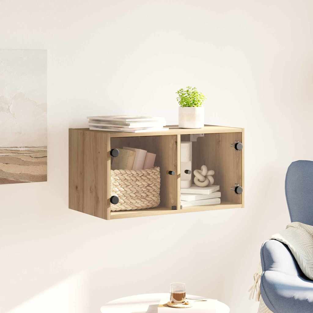 vidaXL Ντουλάπα Τοίχου 68 x 37 x 35 εκ Επεξεργασμένο Ξύλο Artisan Oak
