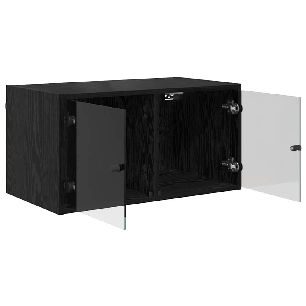 vidaXL Ντουλάπια Τοίχου 2 τμχ. 68 x 37 x 35 εκ Επεξεργασμένο Ξύλο