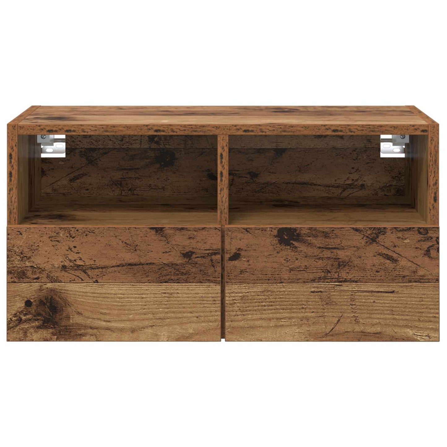 vidaXL Ντουλάπι Τηλεόρασης Τοίχου 60 x 30 x 30 cm Παλιό Ξύλο