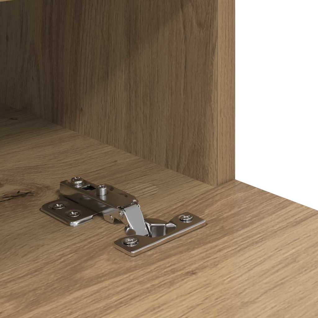 vidaXL Ντουλάπι Τηλεόρασης Τοίχου Artisan Oak 60 x 30 x 30 cm