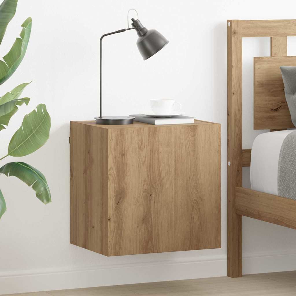 vidaXL Βάσεις τηλεόρασης Επιτοίχιο 2 pcs Artisan Oak 40,5x30x40εκ