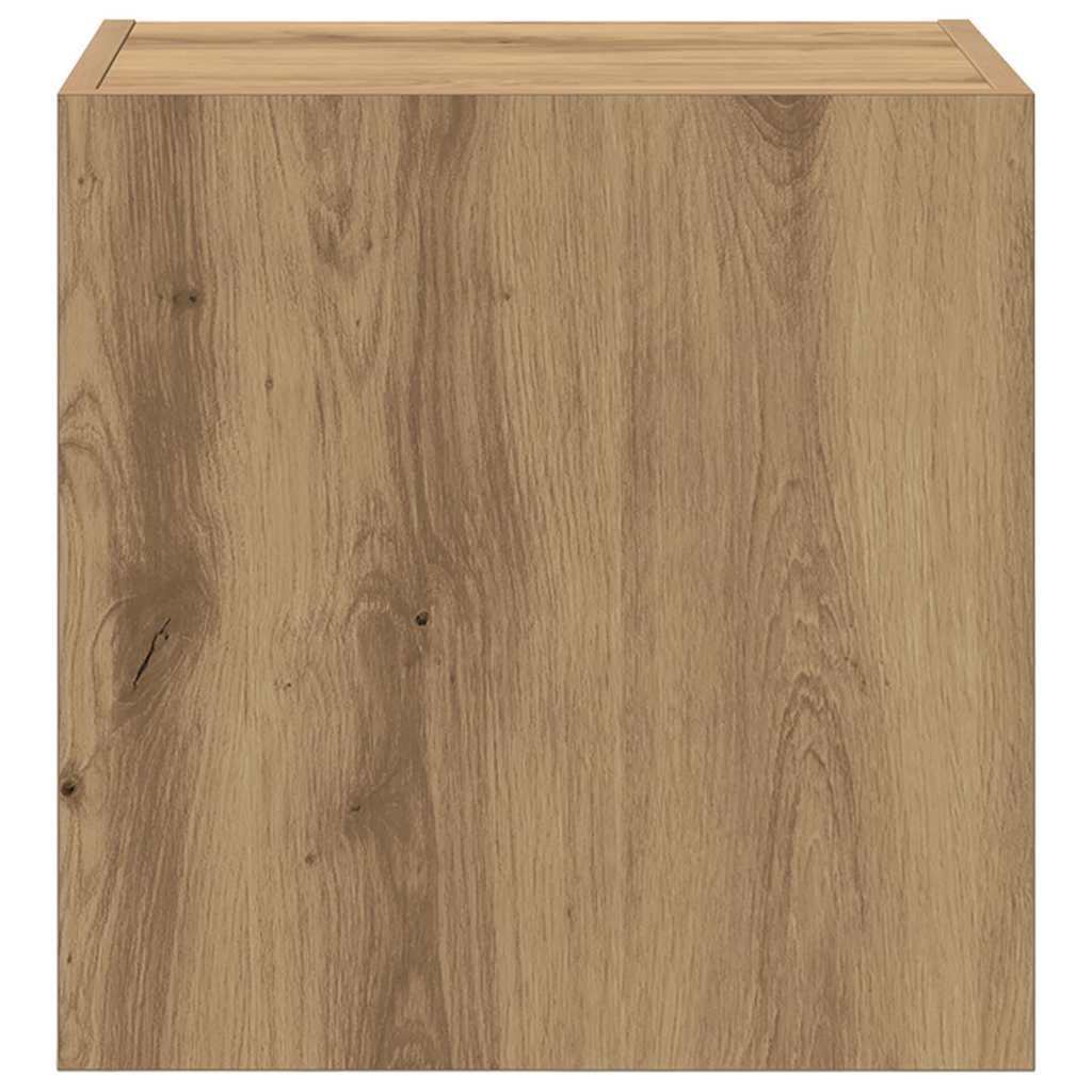 vidaXL Βάσεις τηλεόρασης Επιτοίχιο 2 pcs Artisan Oak 40,5x30x40εκ