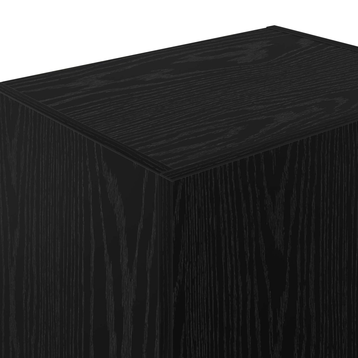 vidaXL Ντουλάπι Τηλεόρασης Τοίχου 40,5 x 30 x 102 εκ. Μαύρη Οξυά