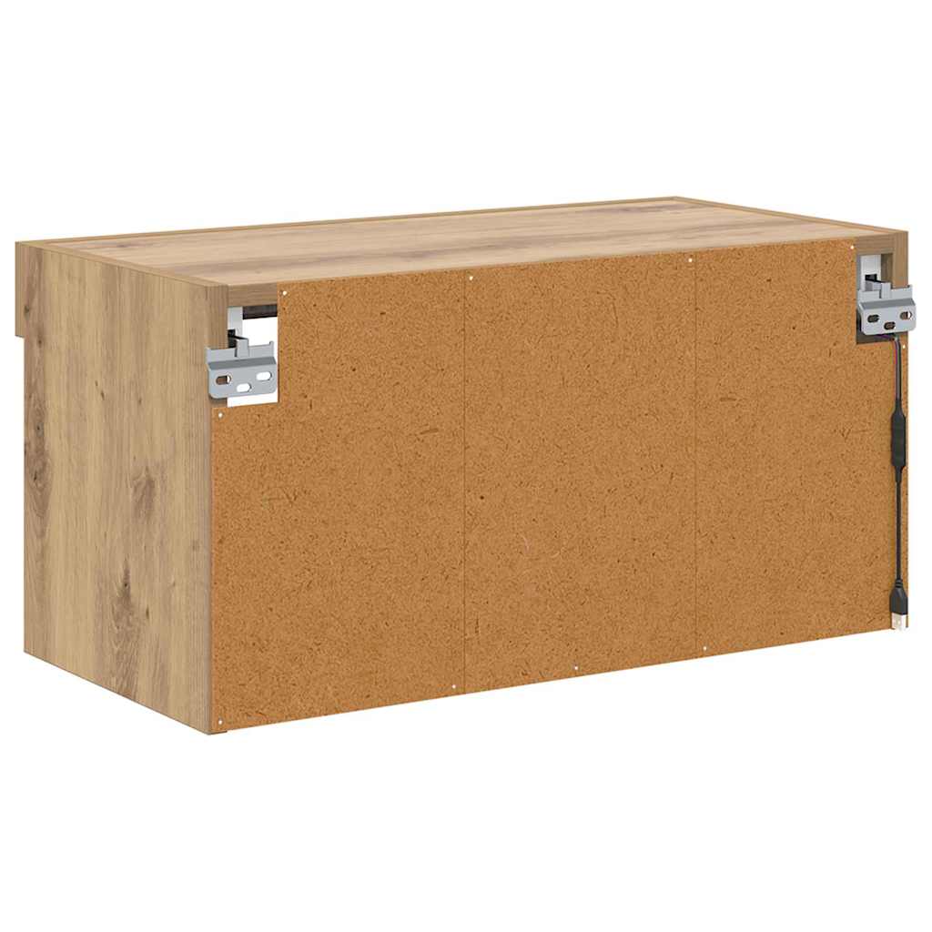 vidaXL Ντουλάπι TV Artisan Oak 60 x 30 x 30 cm Επεξεργασμένο ξύλο