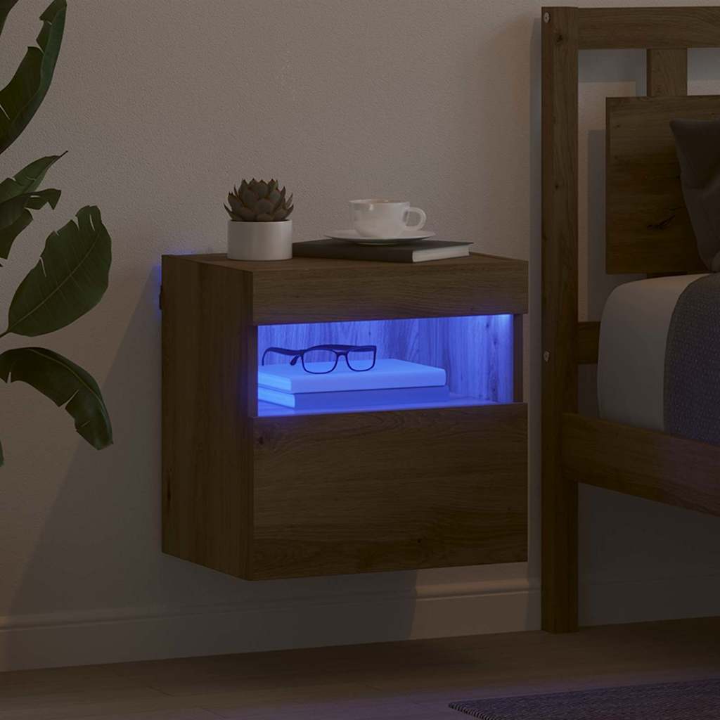 vidaXL Ντουλάπι Τηλεόρασης Τοίχου Artisan Oak 40 x 30 x 40 εκ