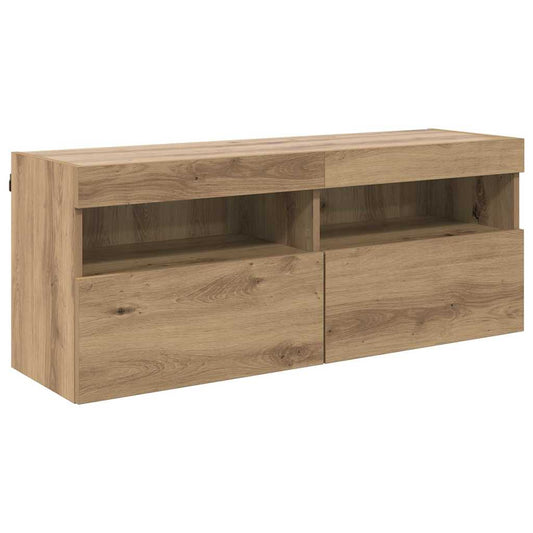 vidaXL Ντουλάπι Τηλεόρασης Τοίχου Artisan Oak 100 x 30 x 40 εκ