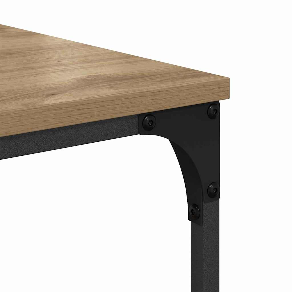 vidaXL Βιβλιοθήκη Artisan Oak 76 x 33 x 188,5 εκ Επεξεργασμένο ξύλο