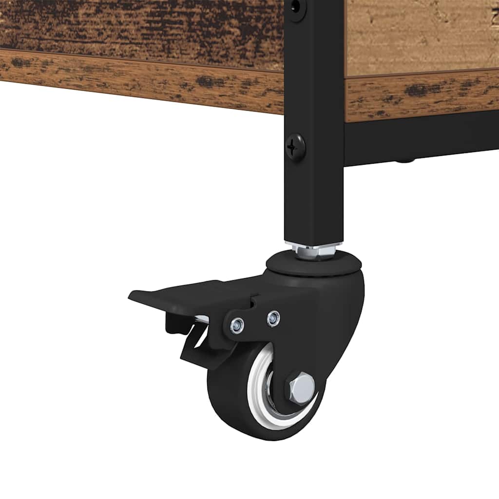 vidaXL Τραπεζάκι σαλονιού Παλιό Ξύλο 91 x 55 x 32 εκ