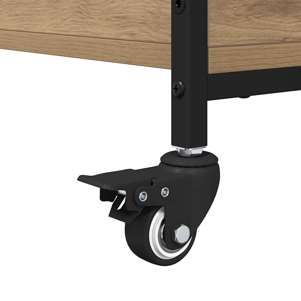 vidaXL Τραπεζάκι σαλονιού Artisan Oak 91 x 55 x 32 εκ