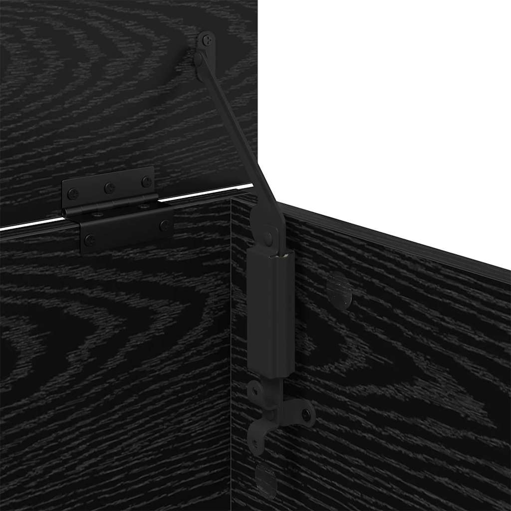 vidaXL Τραπεζάκι σαλονιού Μαύρη Οξυά 91 x 55 x 32 εκ