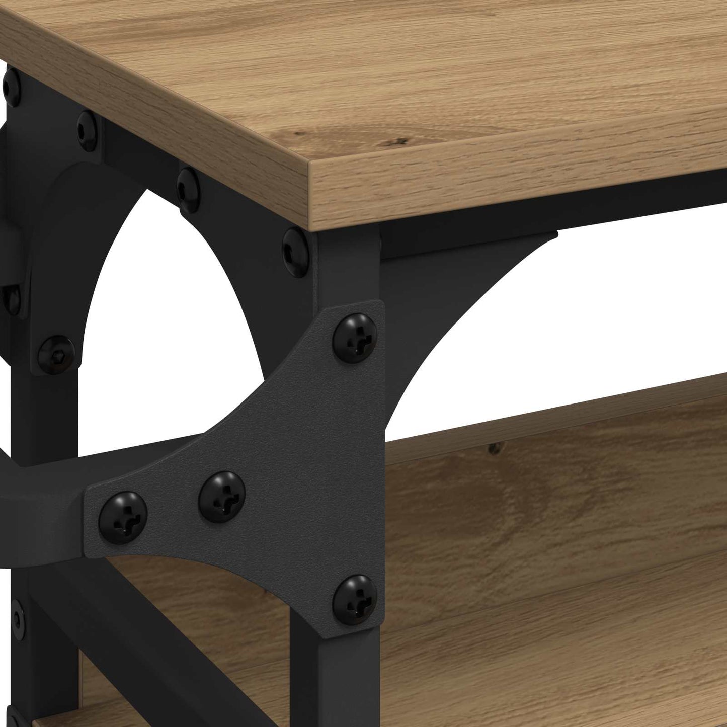 vidaXL Καρότσι Κουζίνας Artisan Oak 53 x 20 x 76 εκ.