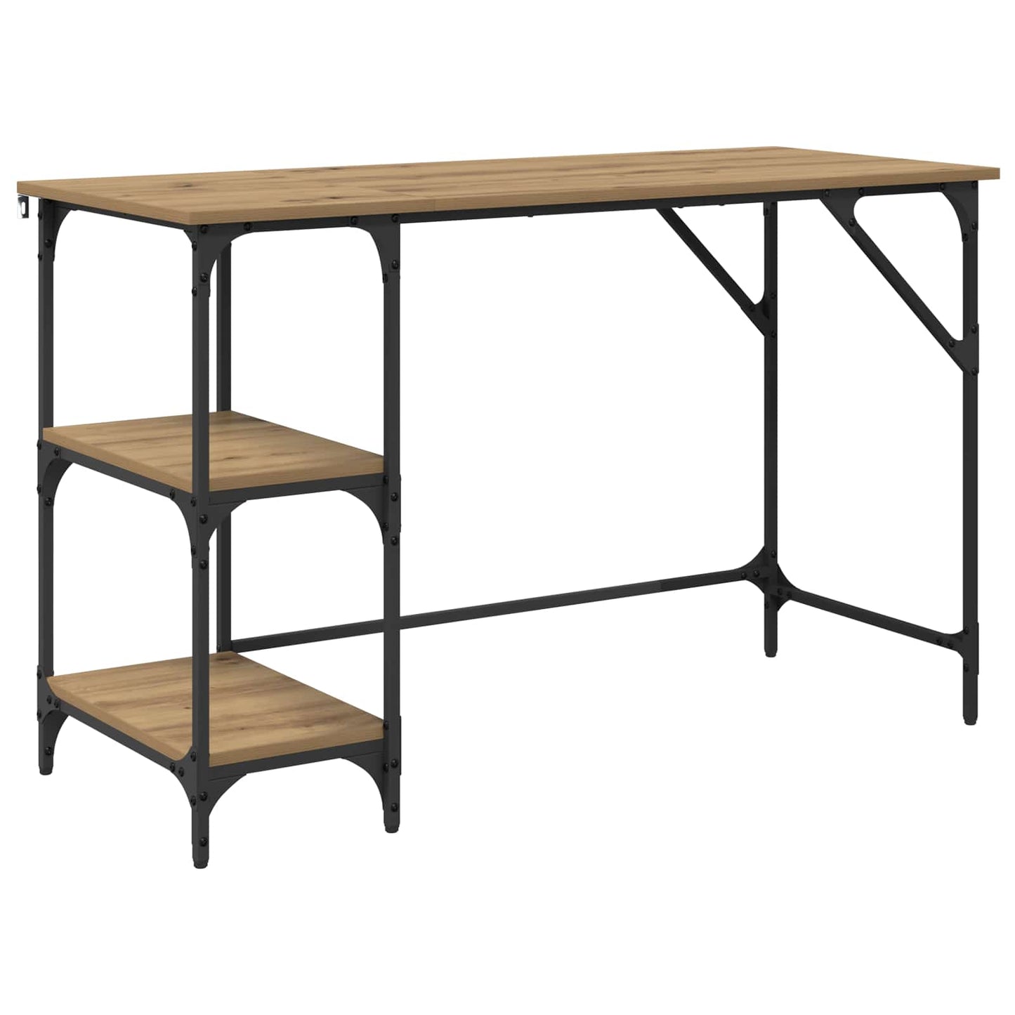 vidaXL Γραφείο Artisan Oak 120 x 50 x 75 cm Επεξεργασμένο Ξύλο