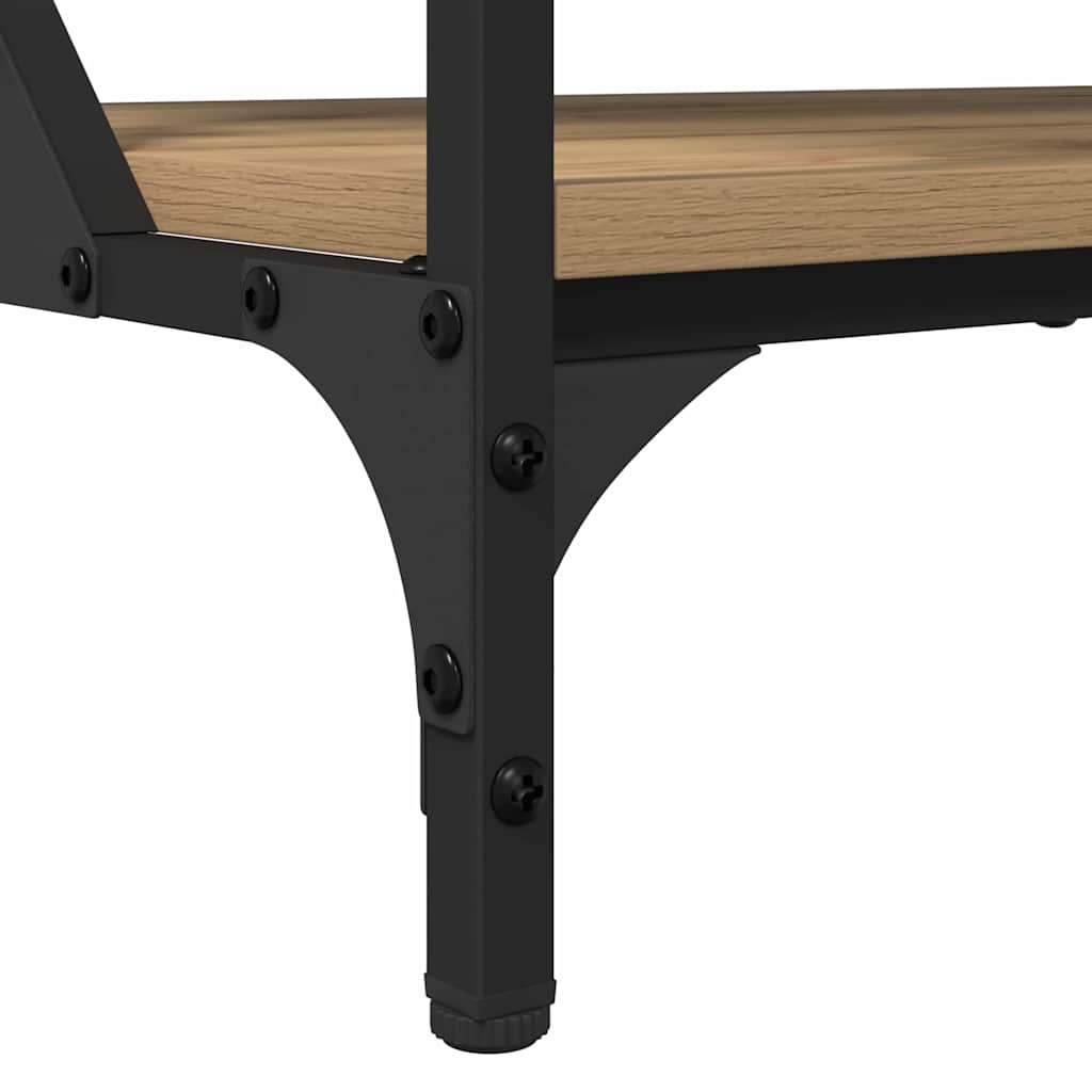 vidaXL Τραπεζάκι σαλονιού Artisan Oak 70x50x50εκ Επεξεργασμένο ξύλο