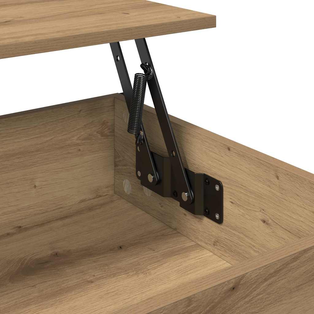vidaXL Τραπεζάκι σαλονιού Artisan Oak 70x50x50εκ Επεξεργασμένο ξύλο