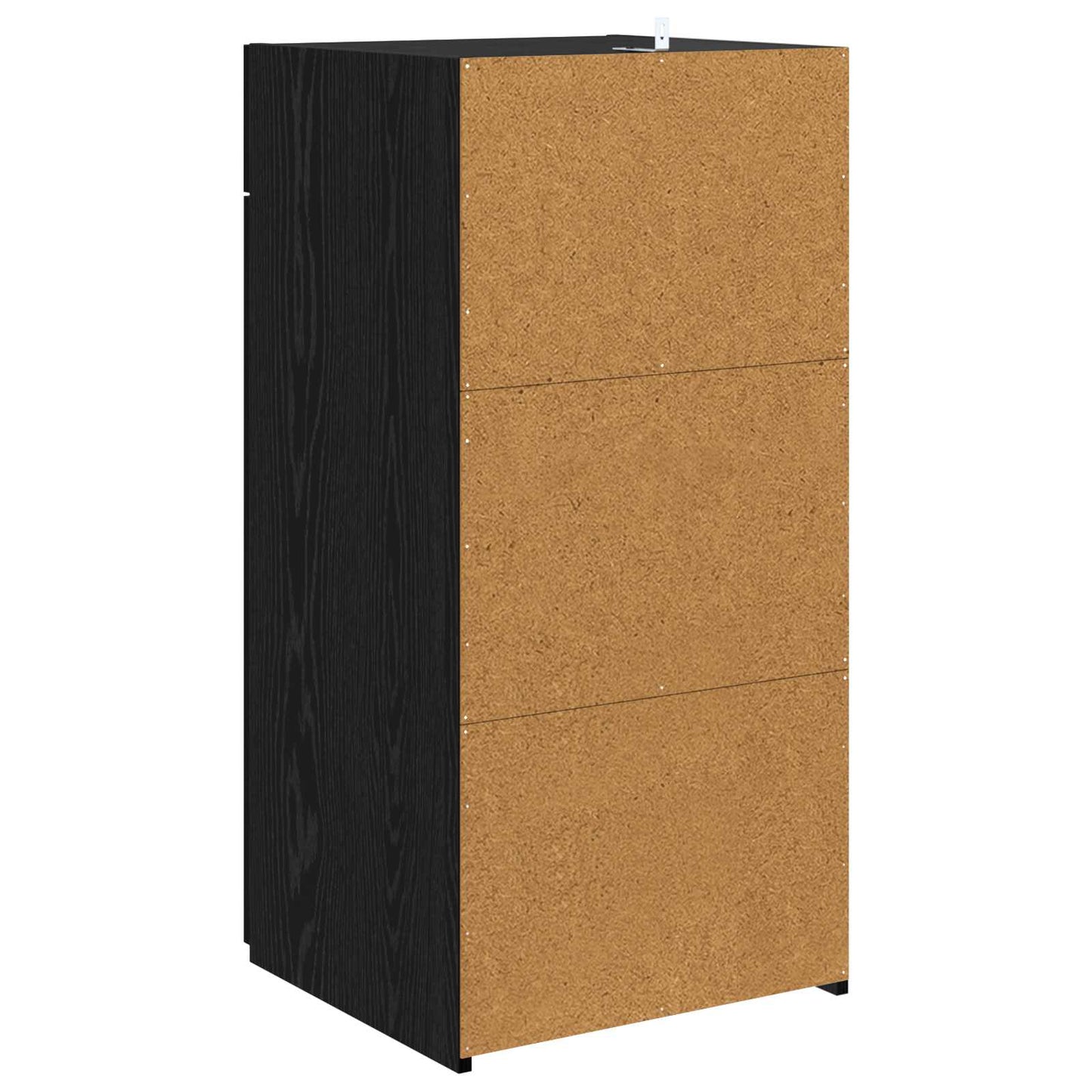 vidaXL Πλαϊνό γραφείο Μαύρη δρυς 45 x 42,5 x 93 εκ. Επεξεργασμένο ξύλο