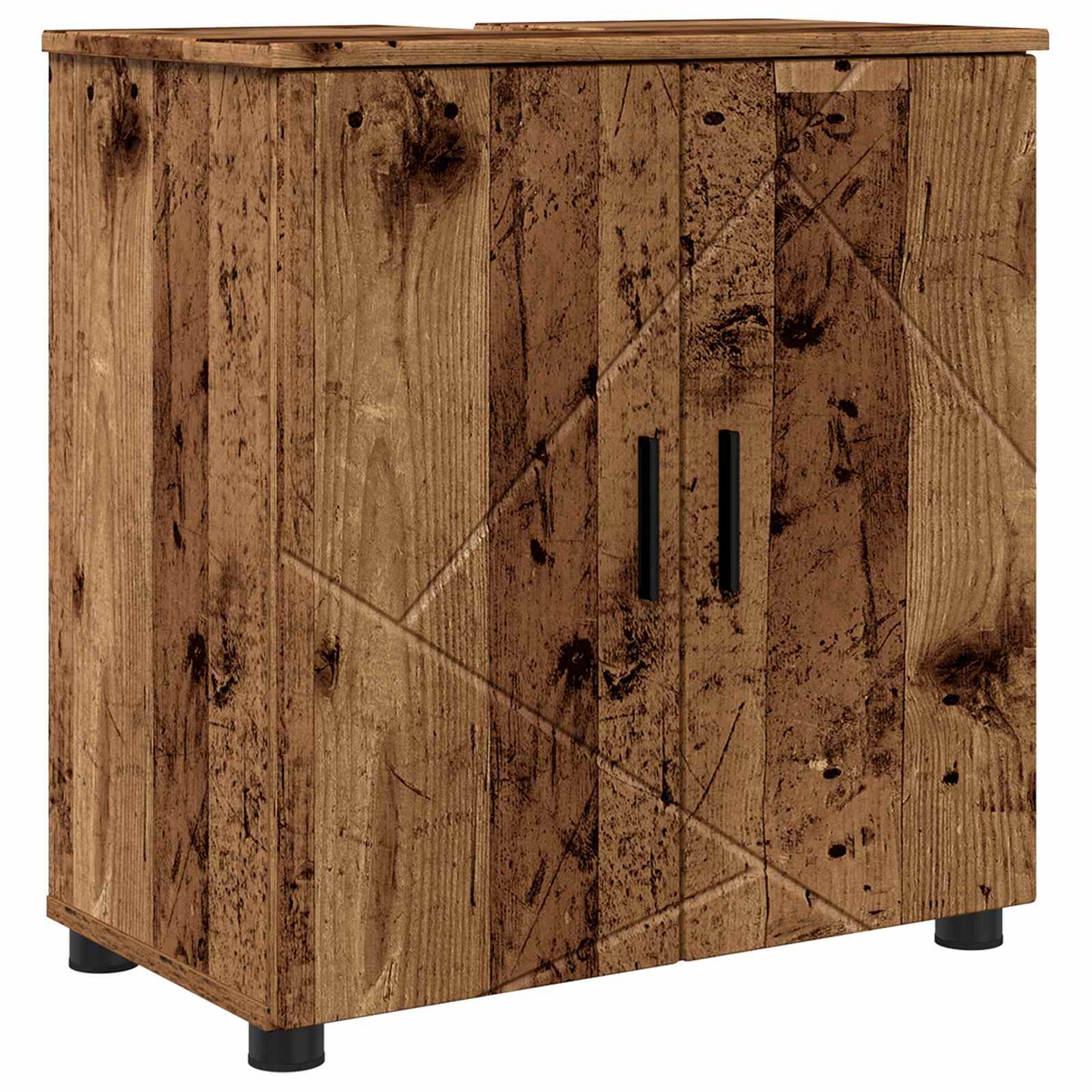 vidaXL Ντουλάπι Μπάνιου Παλιό Ξύλο 61 x 35 x 64 εκ.