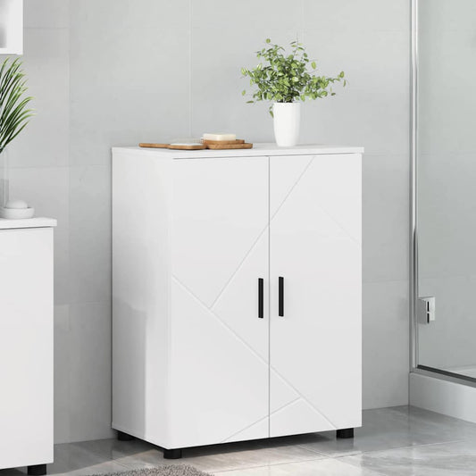 vidaXL Ντουλάπι Μπάνιου Λευκό 60 x 35 x 80 εκ