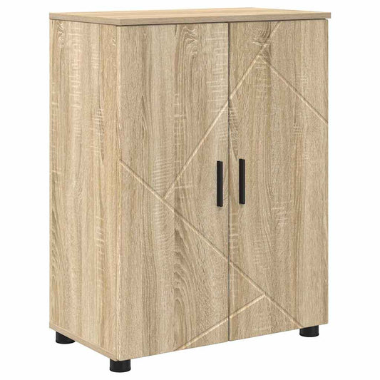 vidaXL Ντουλάπι Μπάνιου Δρύς Sonoma 60 x 35 x 80 εκ