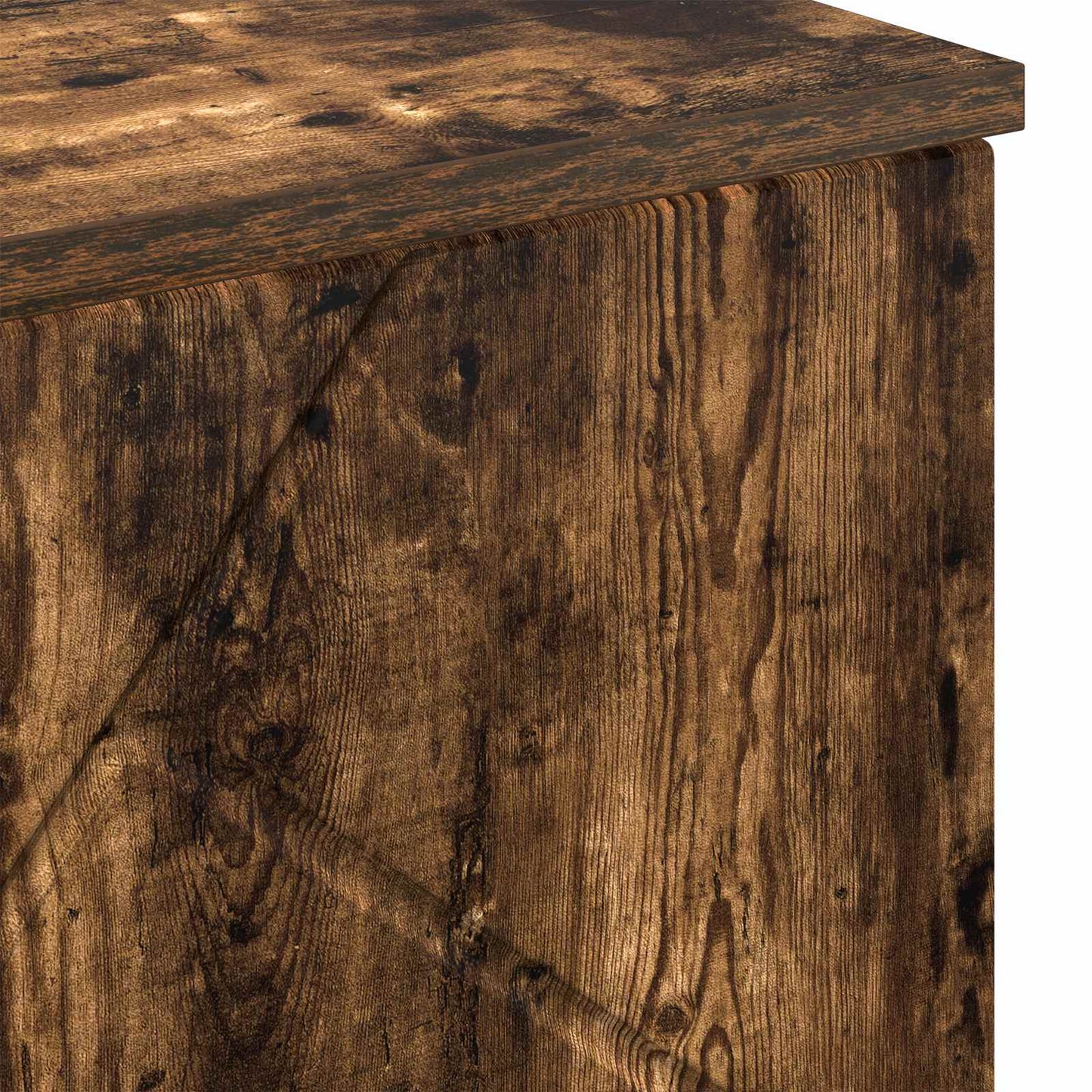 vidaXL Ντουλάπι Μπάνιου Καπνιστό Δρύς 60 x 35 x 80 εκ