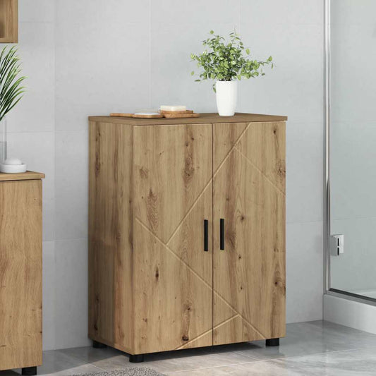 vidaXL Ντουλάπι Μπάνιου Artisan Oak 60 x 35 x 80 εκ