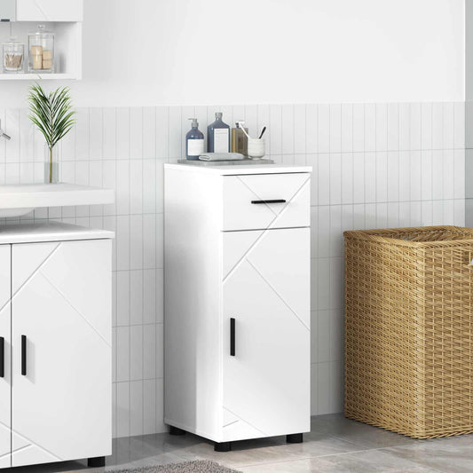 vidaXL Ντουλάπι Μπάνιου Λευκό 30 x 35 x 80 εκ