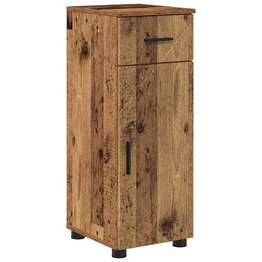 vidaXL Ντουλάπι Μπάνιου Παλιό Ξύλο 30 x 35 x 80 εκ