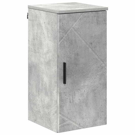 vidaXL Ντουλάπι Μπάνιου Σκυρόδεμα Γκρι 30 x 31,5 x 61 εκ