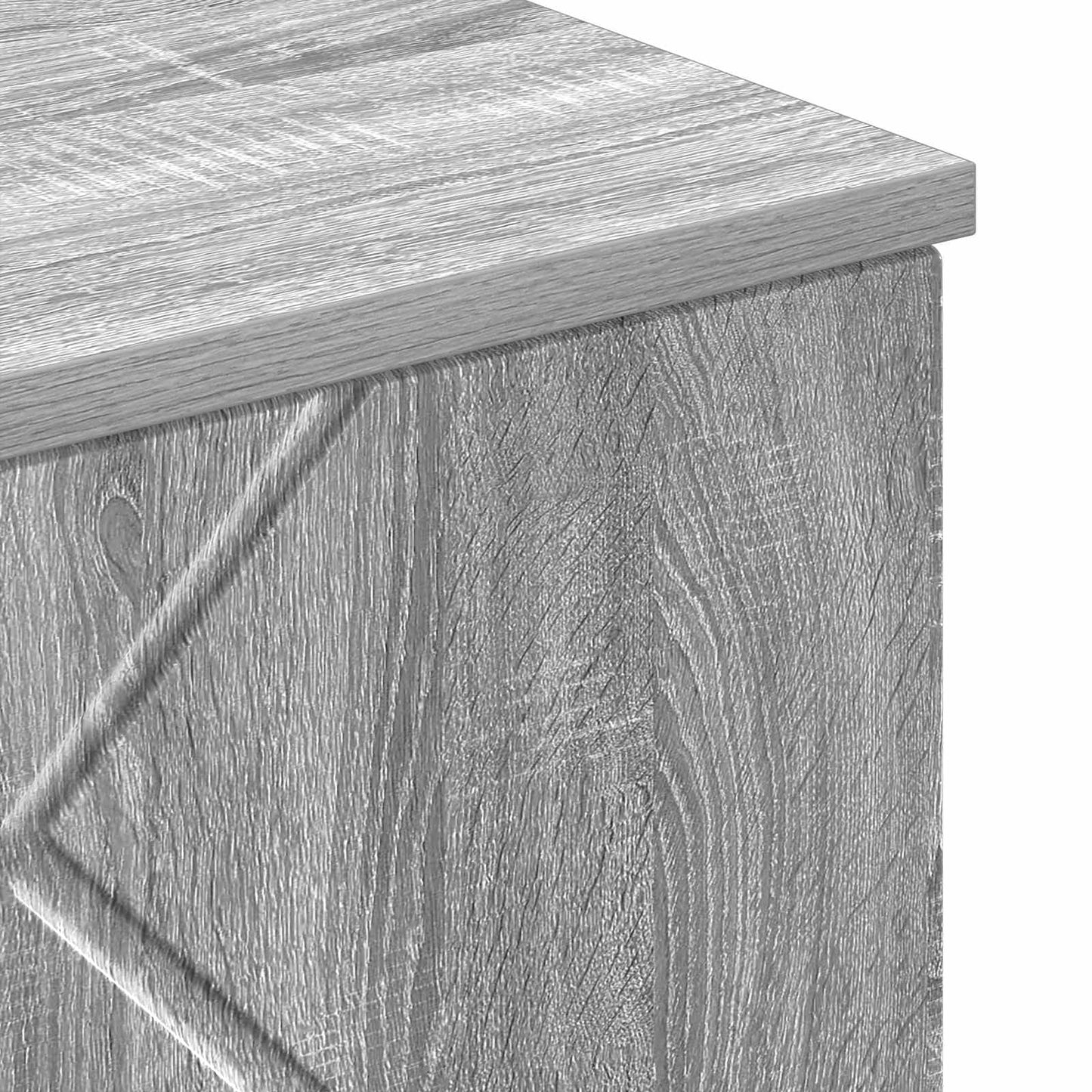 vidaXL Ντουλάπι Μπάνιου Γκρίζο Σονομα 30 x 31,5 x 61 εκ