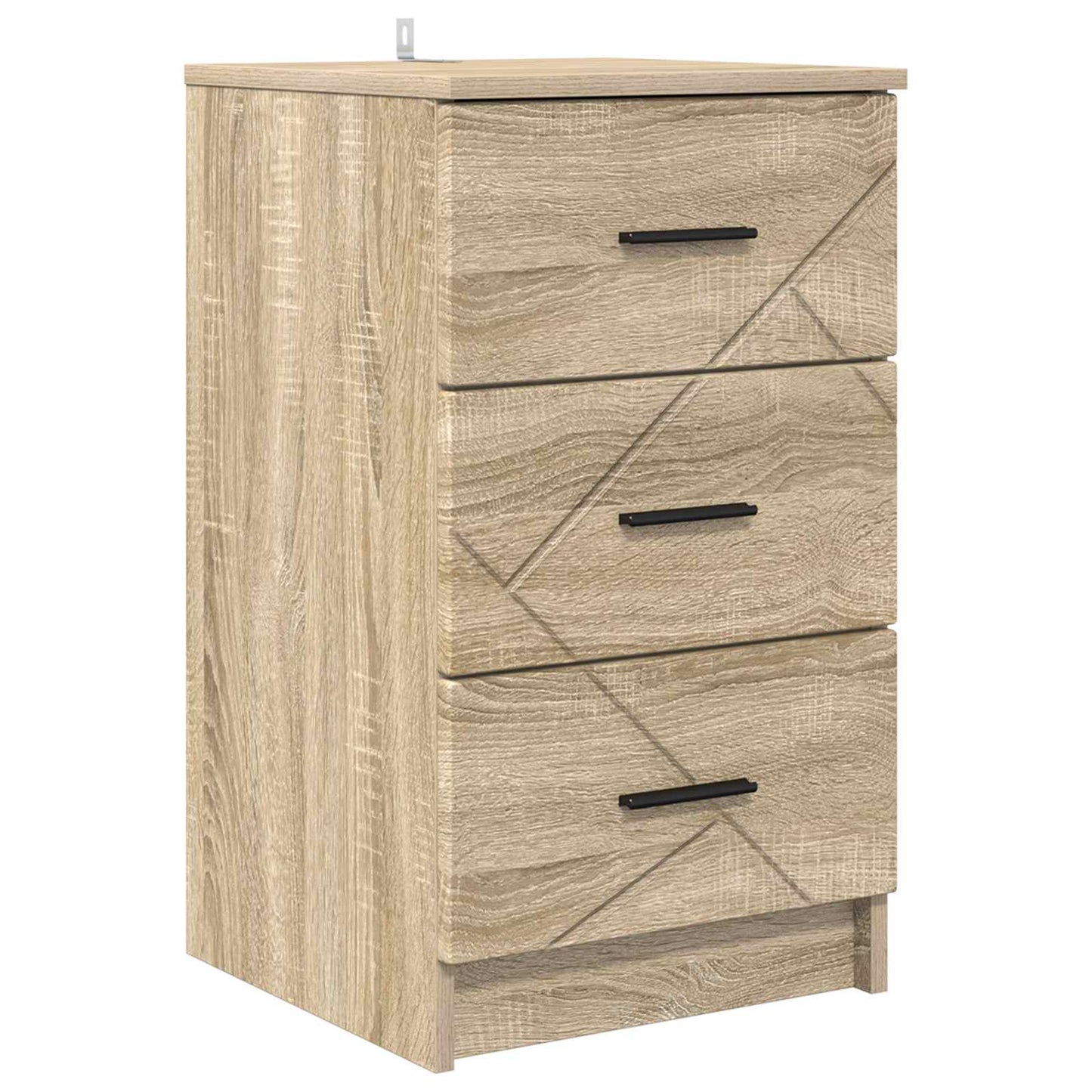 vidaXL Κομοδίνο Sonoma Δρυς 38 x 38 x 66 εκ Επεξεργασμένο ξύλο