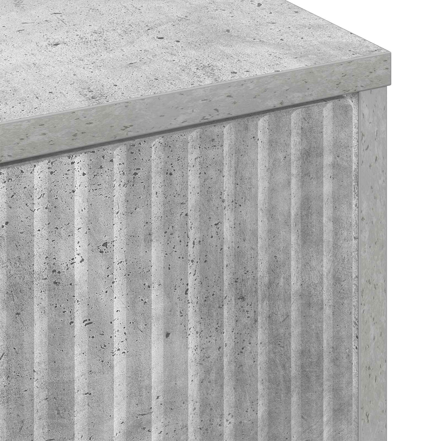 vidaXL Ντουλάπι Μπάνιου Σκυρόδεμα Γκρι 39 x 23,5 x 65 εκ.