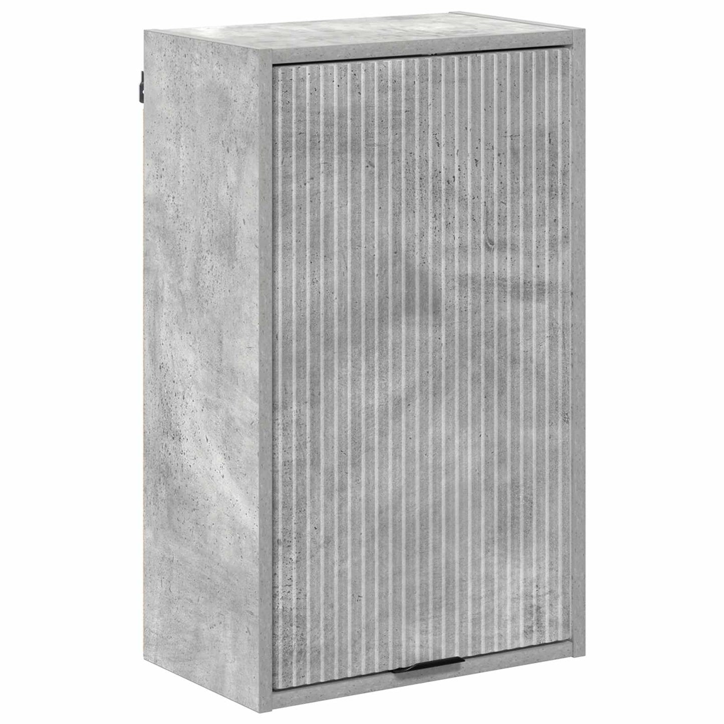 vidaXL Ντουλάπι Μπάνιου Σκυρόδεμα Γκρι 39 x 23,5 x 65 εκ.