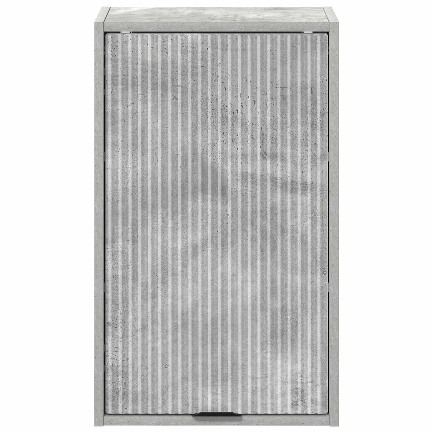 vidaXL Ντουλάπι Μπάνιου Σκυρόδεμα Γκρι 39 x 23,5 x 65 εκ.
