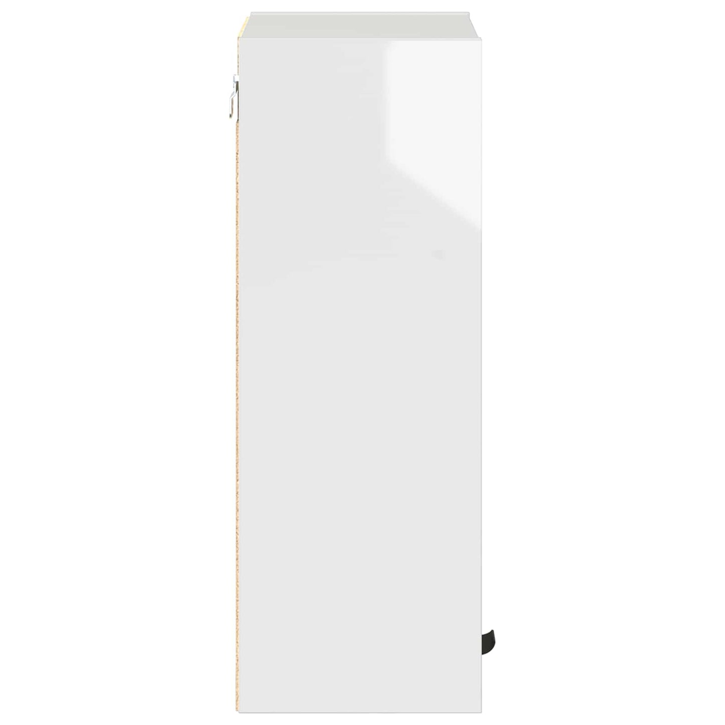 vidaXL Ντουλάπι Μπάνιου Υψηλής γυαλάδας λευκό 39 x 23,5 x 65 εκ.