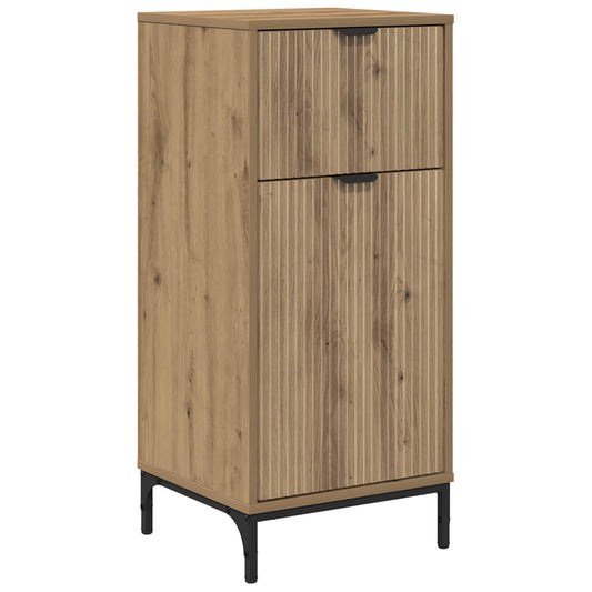 vidaXL Ντουλάπι Μπάνιου Artisan Oak 39,5 x 36 x 88 εκ