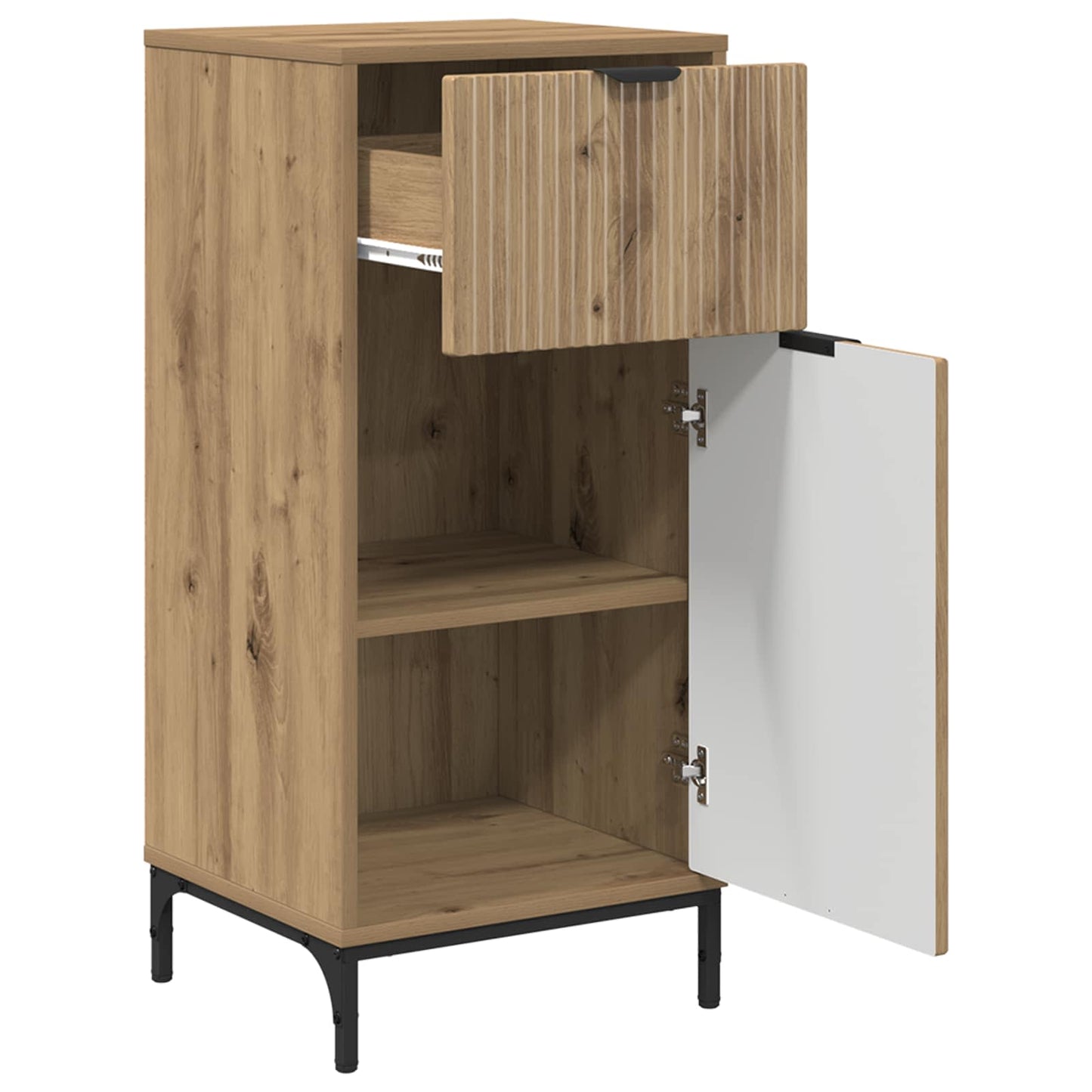 vidaXL Ντουλάπι Μπάνιου Artisan Oak 39,5 x 36 x 88 εκ