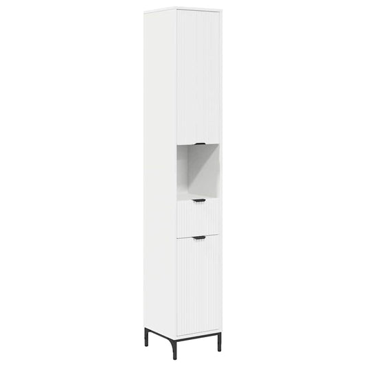 vidaXL Ντουλάπι Μπάνιου Λευκό 31,5 x 33 x 190 εκ.