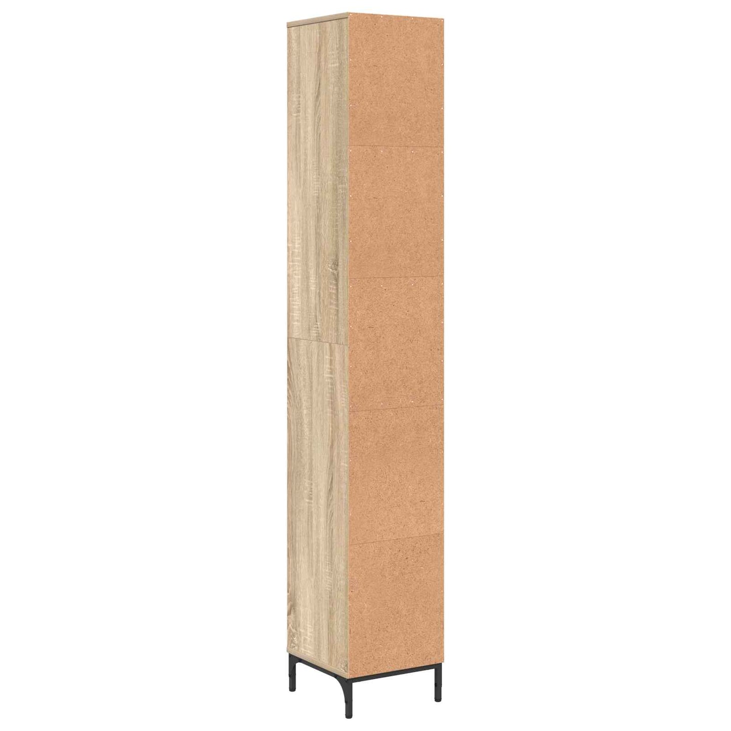 vidaXL Ντουλάπι Μπάνιου Δρύς Sonoma 31,5 x 33 x 190 εκ.