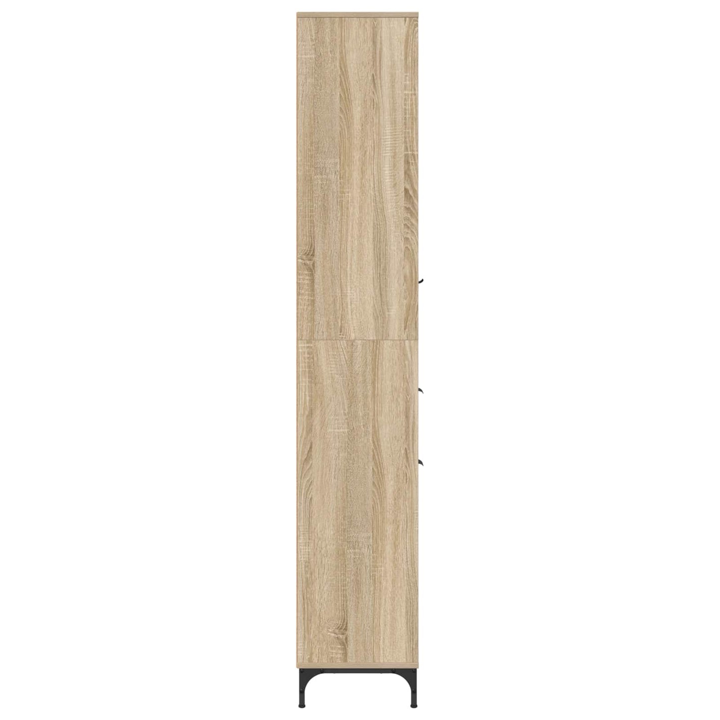 vidaXL Ντουλάπι Μπάνιου Δρύς Sonoma 31,5 x 33 x 190 εκ.